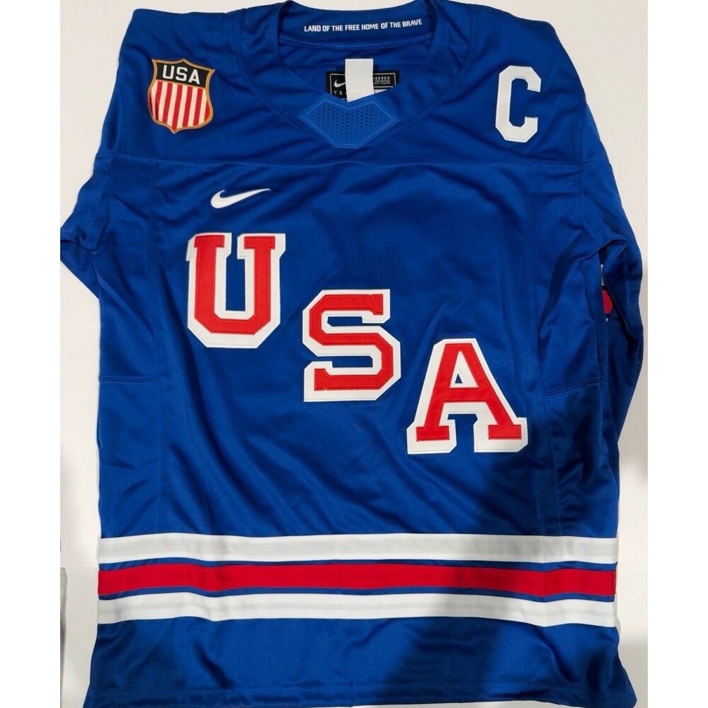 Team USA Hockey Jersey Matthew’s Large